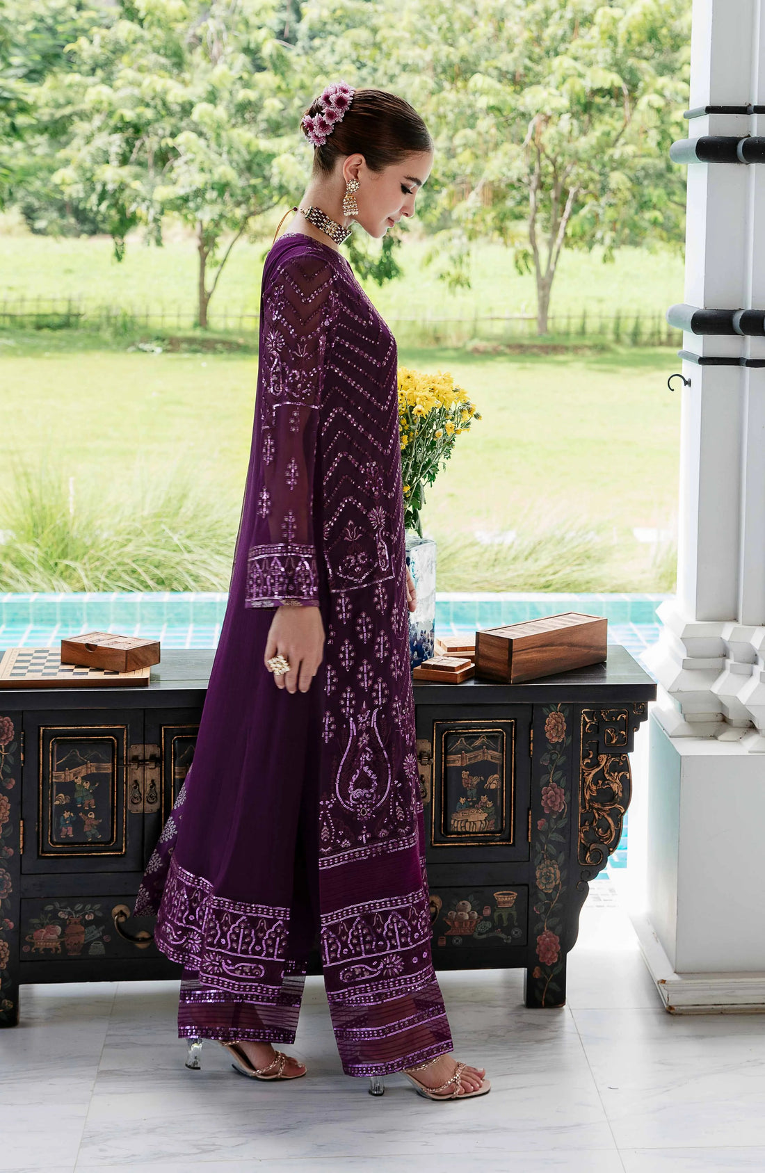 Maryum N Maria | Ariya Premium Chiffon | LAYLA - FW23-506