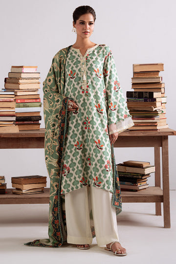 Cross Stitch | Khaddar Linen 25 | TRIBAL HAZE