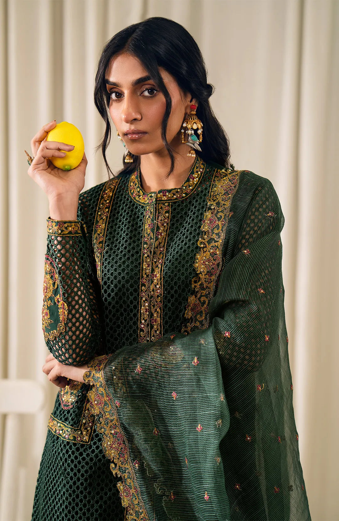 Maryum  N Maria | Eid ul Azha Luxury Lawn | MASIKA - MS24-613 - Pakistani Clothes for women, in United Kingdom and United States