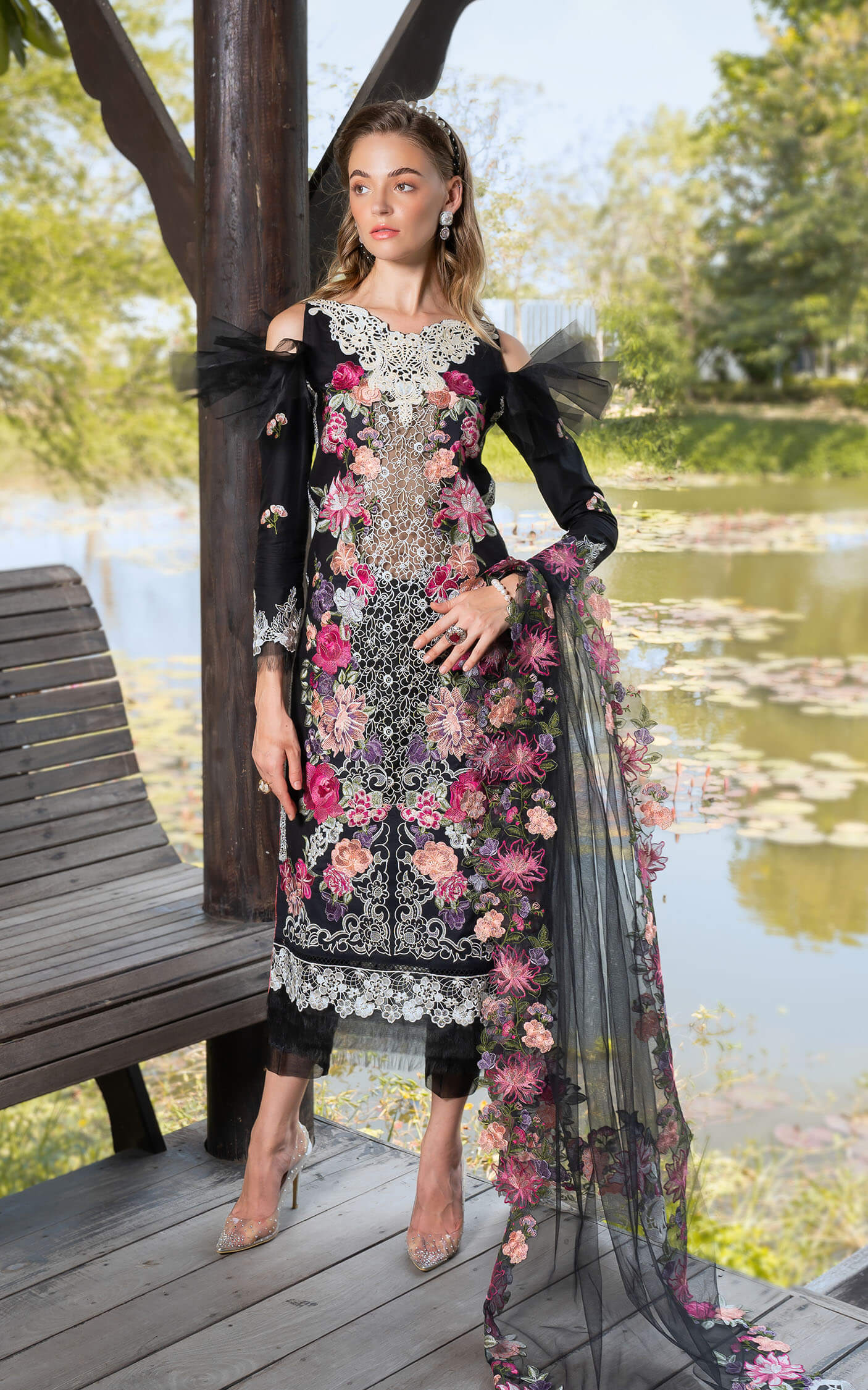 Asifa and Nabeel | Rosemary Ruffles 24 | Euphoria - Pakistani Clothes for women, in United Kingdom and United States