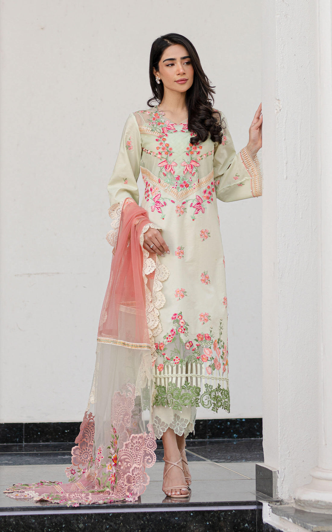 Asifa and Nabeel | Rosemary Ruffles 24 | Serene - Pakistani Clothes for women, in United Kingdom and United States