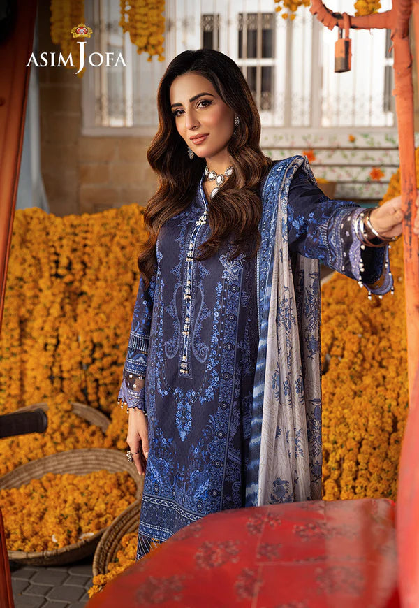 Asim Jofa | Aira Summer Prints | AJAR-09 - Pakistani Clothes for women, in United Kingdom and United States