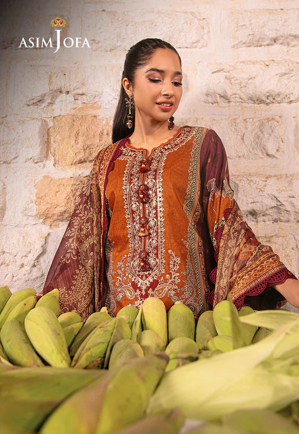 Asim Jofa | Aira Summer Prints | AJAR 20 - Hoorain Designer Wear - Pakistani Ladies Branded Stitched Clothes in United Kingdom, United states, CA and Australia