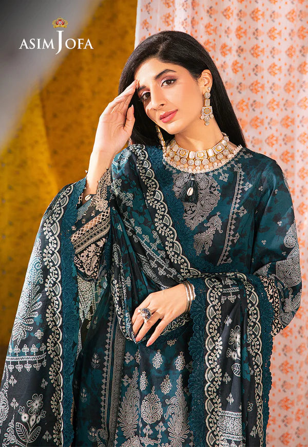 Asim Jofa | Aira Summer Prints | AJAR-25 - Pakistani Clothes for women, in United Kingdom and United States