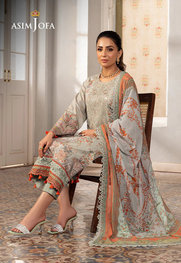 Asim Jofa | Aira Summer Prints | AJAR 02 - Pakistani Clothes for women, in United Kingdom and United States