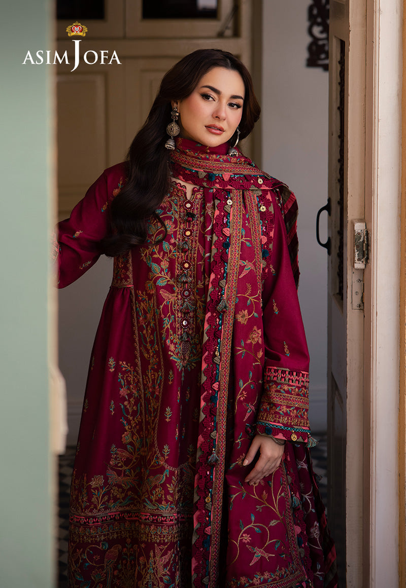 Asim Jofa | Pashmina Shawl 24 | AJKI-10