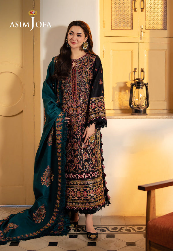 Asim Jofa | Pashmina Shawl 24 | AJKI-06