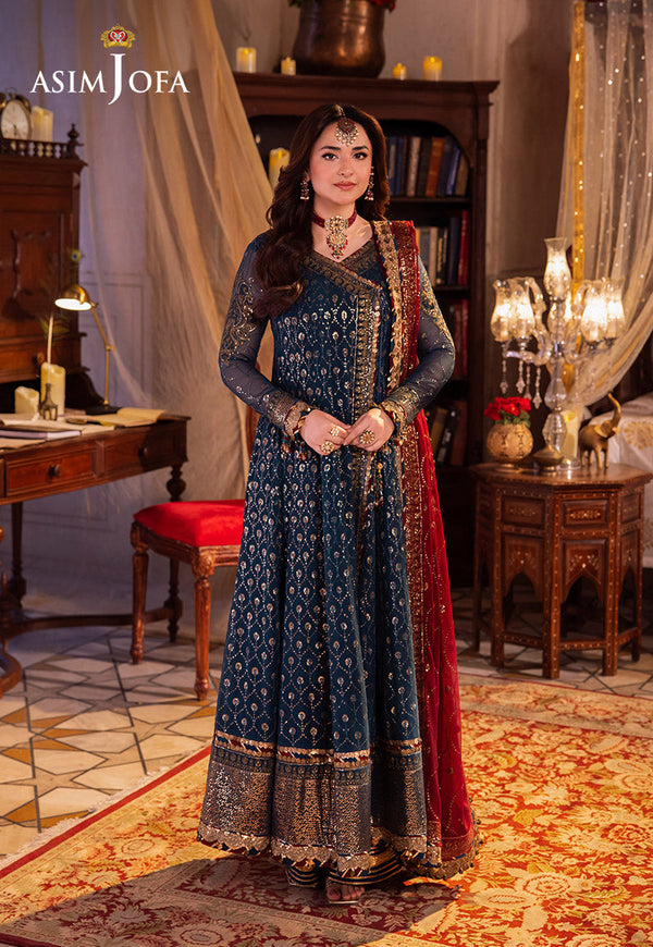 Asim Jofa | Vasl Wedding Formals | AJCR-06