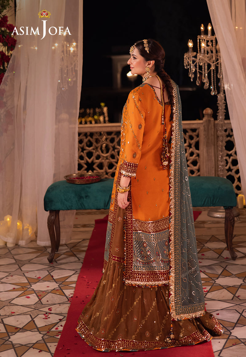 Asim Jofa | Vasl Wedding Formals | AJCR-07