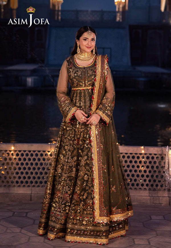 Asim Jofa | Vasl Wedding Formals | AJCR-09