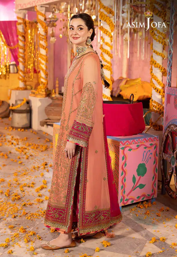 Asim Jofa | Dastaan Collection 24 | AJDA-30 - Hoorain Designer Wear - Pakistani Ladies Branded Stitched Clothes in United Kingdom, United states, CA and Australia