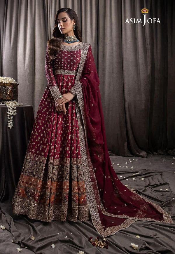 Asim Jofa | Bekhudi Luxury Chiffon  23 | AJBK-01 - Hoorain Designer Wear - Pakistani Ladies Branded Stitched Clothes in United Kingdom, United states, CA and Australia