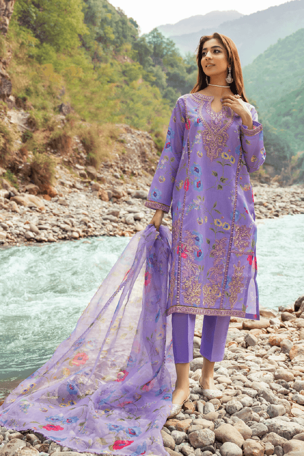 Ittehad | Silk Dale | RAW SILK SUIT 02 - Pakistani Clothes for women, in United Kingdom and United States