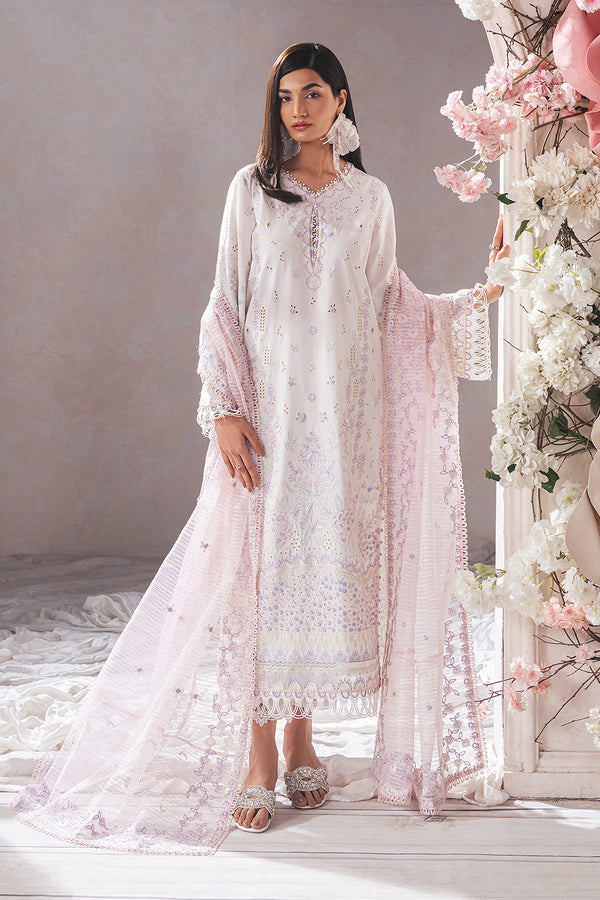 Ayzel | Eudora Luxury Lawn 24 | ELANIA - Hoorain Designer Wear - Pakistani Ladies Branded Stitched Clothes in United Kingdom, United states, CA and Australia