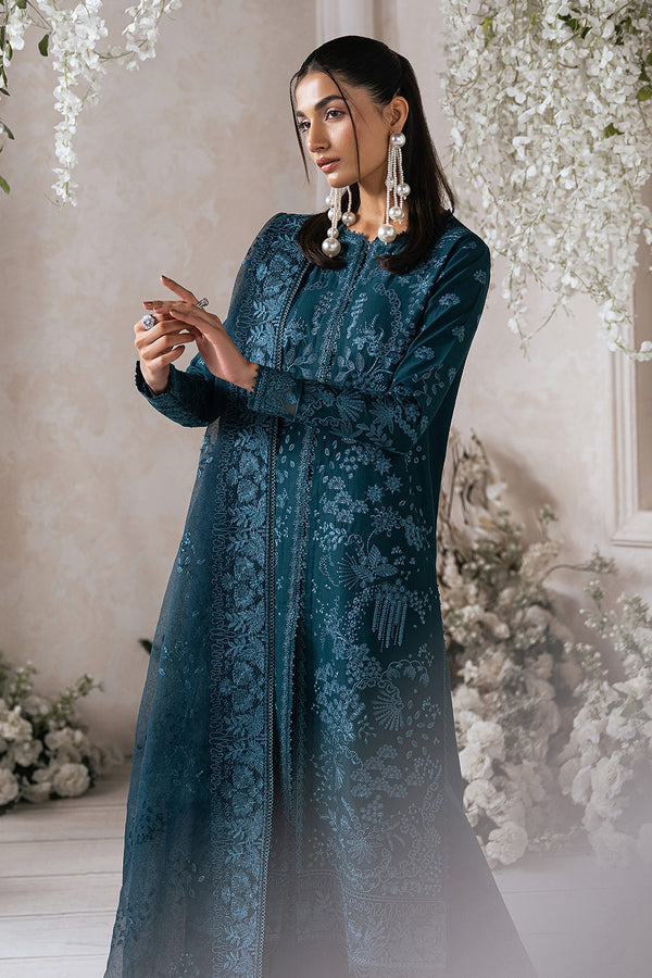 Ayzel | Eudora Luxury Lawn 24 | DENIZ - Hoorain Designer Wear - Pakistani Designer Clothes for women, in United Kingdom, United states, CA and Australia