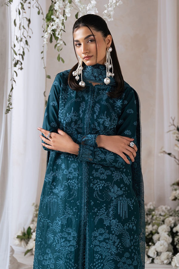 Ayzel | Eudora Luxury Lawn 24 | DENIZ - Hoorain Designer Wear - Pakistani Ladies Branded Stitched Clothes in United Kingdom, United states, CA and Australia