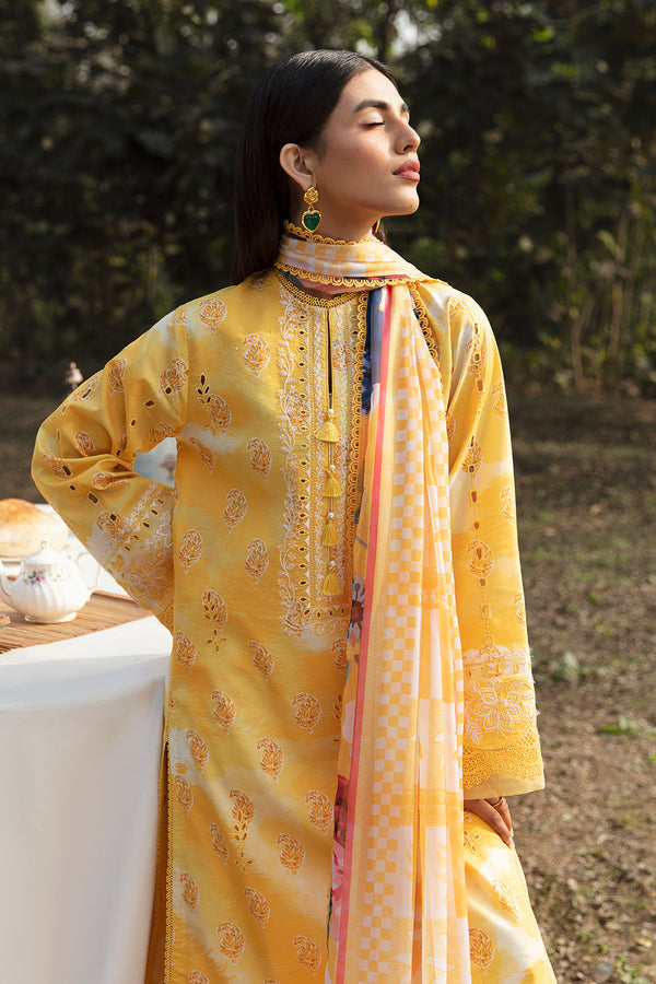 Afrozeh | Ayzel Summer Dream | DAFFODIL - Hoorain Designer Wear - Pakistani Ladies Branded Stitched Clothes in United Kingdom, United states, CA and Australia