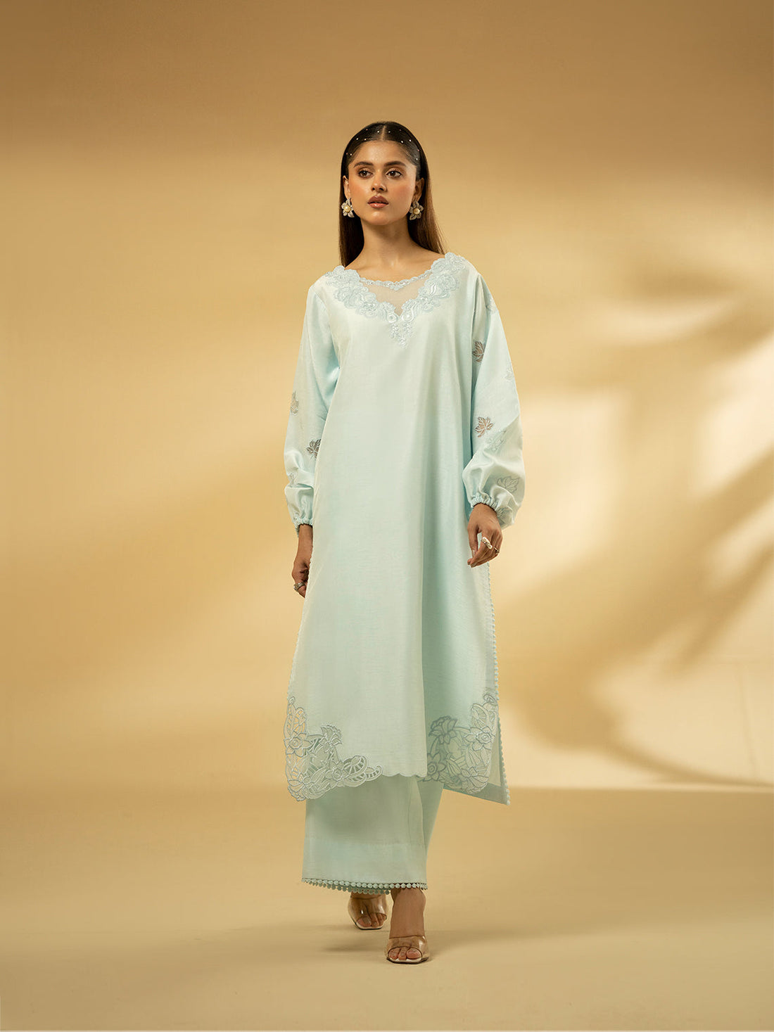 Fozia Khalid | Eid Edit 24 | Celestial Serenity - Pakistani Clothes for women, in United Kingdom and United States