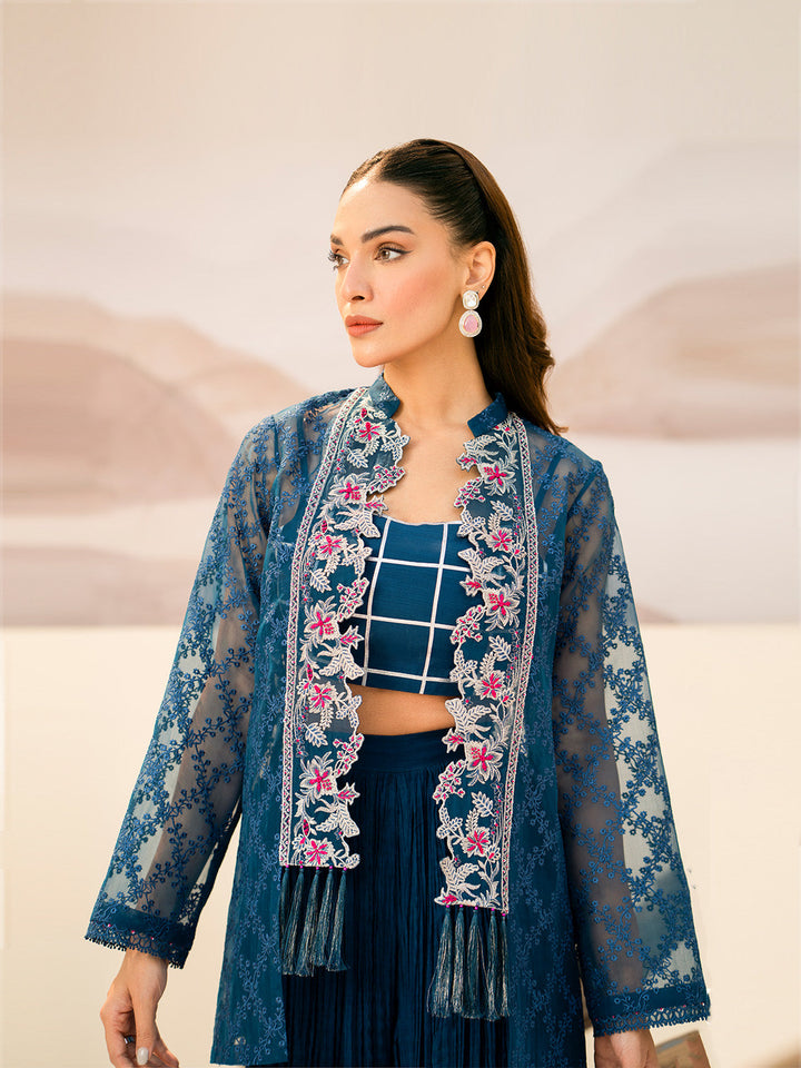 Fozia Khalid | Eid Edit 24 | Aaliyah - Hoorain Designer Wear - Pakistani Ladies Branded Stitched Clothes in United Kingdom, United states, CA and Australia