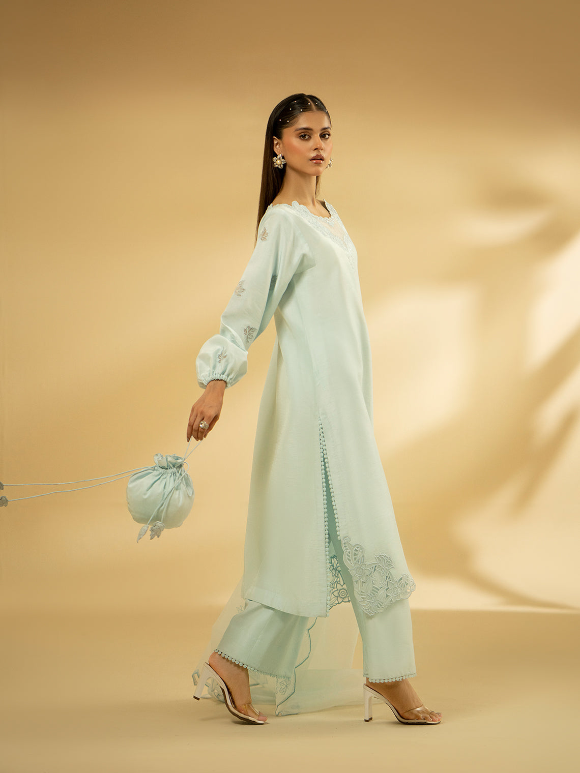 Fozia Khalid | Eid Edit 24 | Celestial Serenity - Pakistani Clothes for women, in United Kingdom and United States