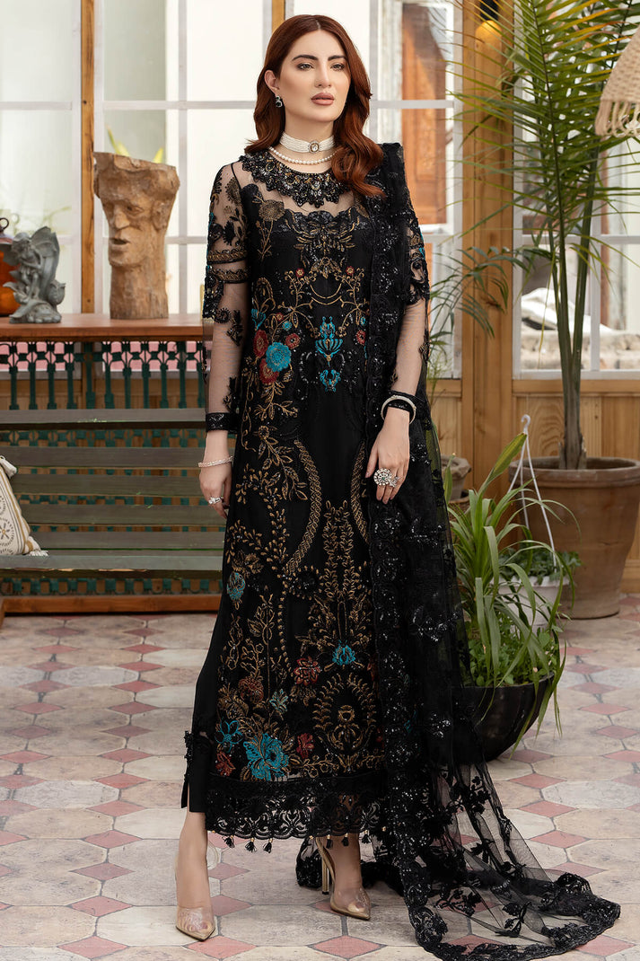 Imrozia Premium | Embroidered Collection | I-176 Alma - Hoorain Designer Wear - Pakistani Ladies Branded Stitched Clothes in United Kingdom, United states, CA and Australia
