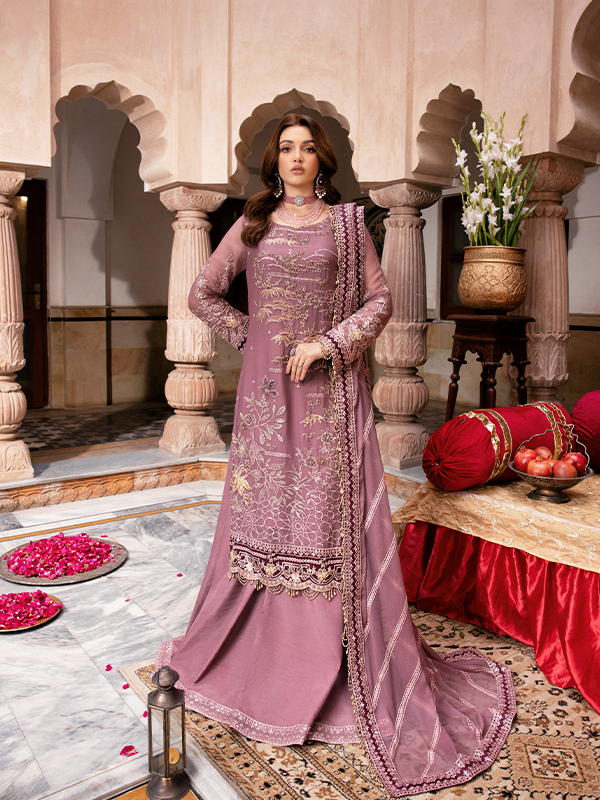 Zebtan | Zeenat Collection Vol 19 | ZN-04 - Hoorain Designer Wear - Pakistani Ladies Branded Stitched Clothes in United Kingdom, United states, CA and Australia