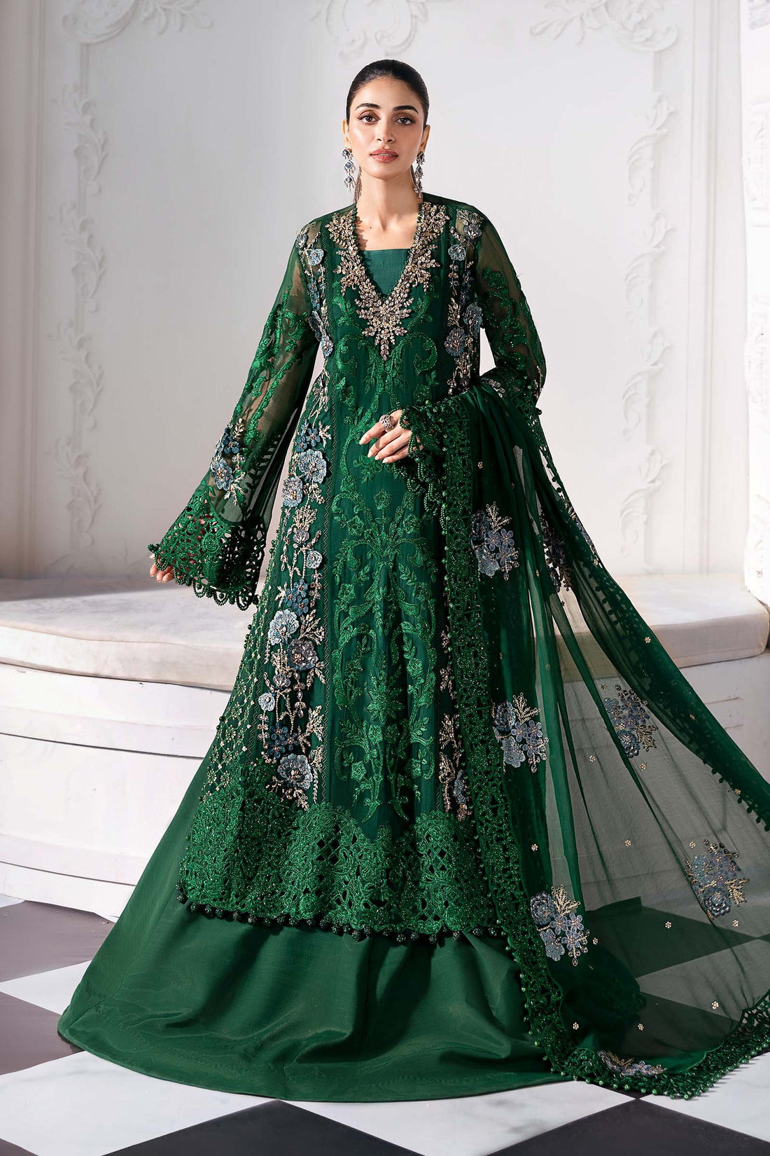Bridesmaid Bridal And Formal Wear By B Pink Bridal Trends 2019 Wedding Dress Collections Pakistani Green Bridesmaid Bridal And Formal Wear By B Pink Bridal Trends 2019 Wedding Dress Collections Pakistani Green