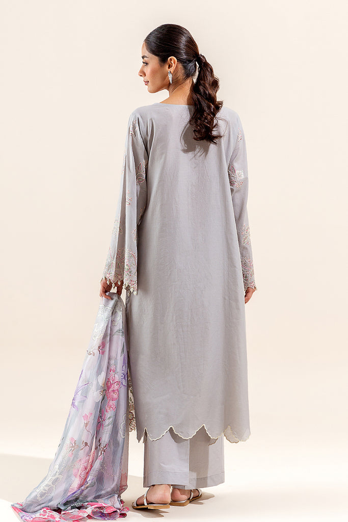 Beech Tree| Embroidered Lawn 24 | P-21 - Hoorain Designer Wear - Pakistani Ladies Branded Stitched Clothes in United Kingdom, United states, CA and Australia