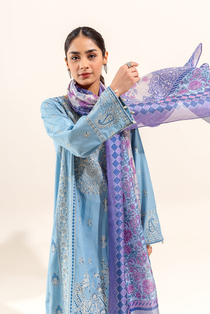 Beech Tree| Embroidered Lawn 24 | P-16 - Pakistani Clothes for women, in United Kingdom and United States