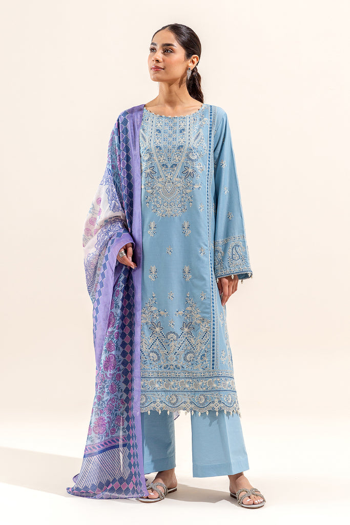 Beech Tree| Embroidered Lawn 24 | P-16 - Hoorain Designer Wear - Pakistani Ladies Branded Stitched Clothes in United Kingdom, United states, CA and Australia