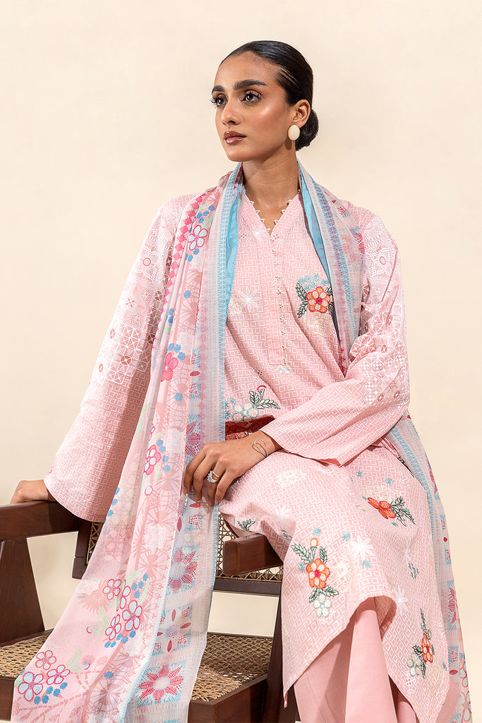 Beech Tree| Embroidered Lawn 24 | P-10 - Pakistani Clothes for women, in United Kingdom and United States