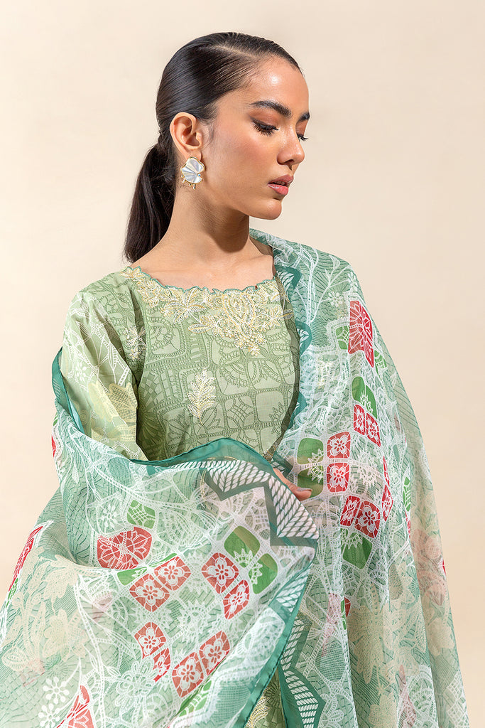 Beech Tree| Embroidered Lawn 24 | P-29 - Pakistani Clothes for women, in United Kingdom and United States