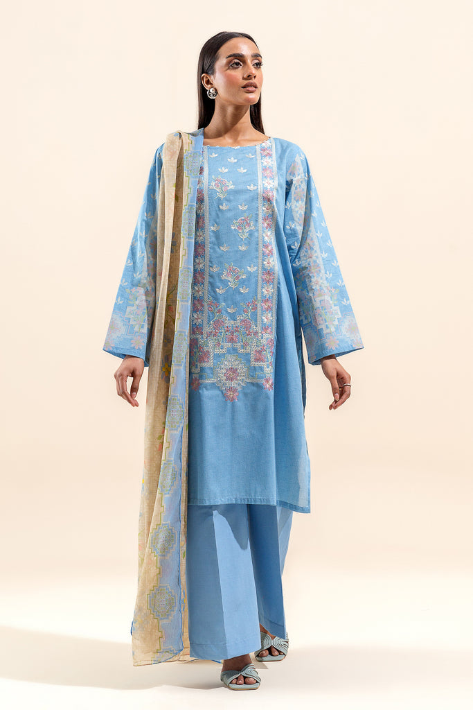 Beech Tree| Embroidered Lawn 24 | P-17 - Hoorain Designer Wear - Pakistani Ladies Branded Stitched Clothes in United Kingdom, United states, CA and Australia