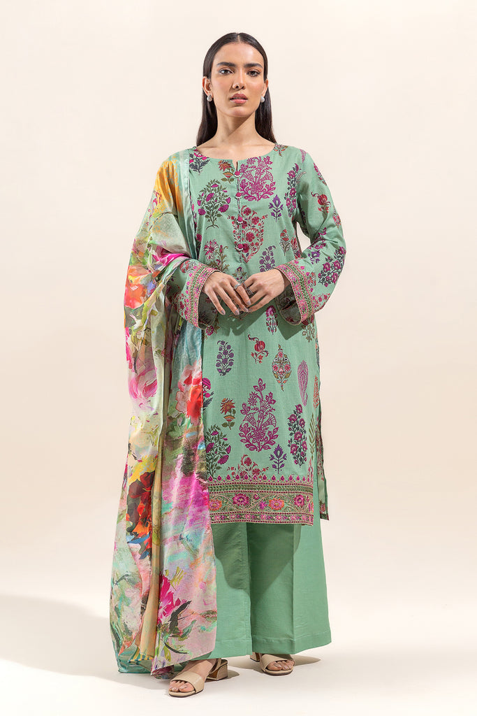 Beech Tree| Embroidered Lawn 24 | P-11 - Pakistani Clothes for women, in United Kingdom and United States