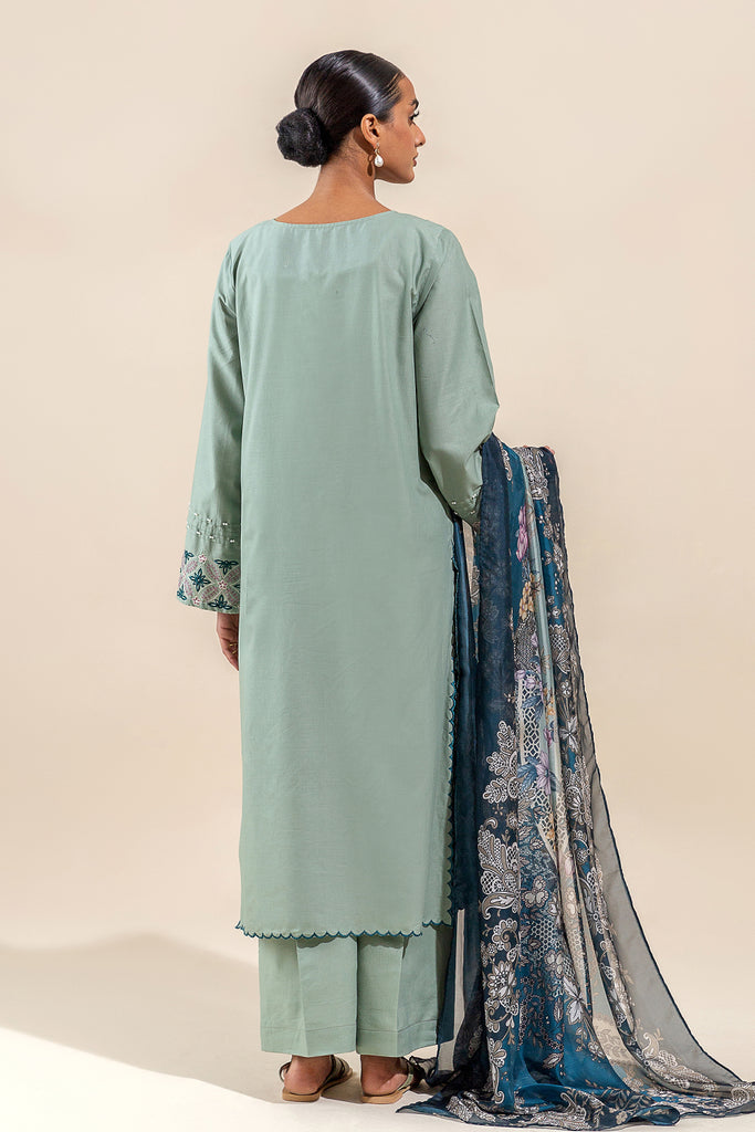 Beech Tree| Embroidered Lawn 24 | P-20 - Hoorain Designer Wear - Pakistani Ladies Branded Stitched Clothes in United Kingdom, United states, CA and Australia