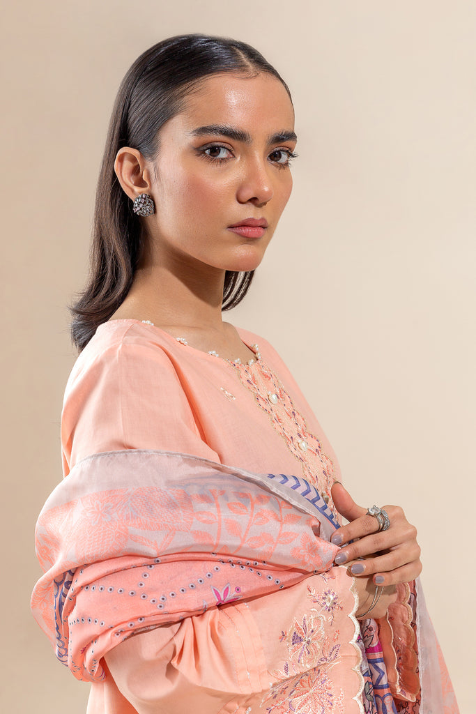 Beech Tree| Embroidered Lawn 24 | P-26 - Pakistani Clothes for women, in United Kingdom and United States