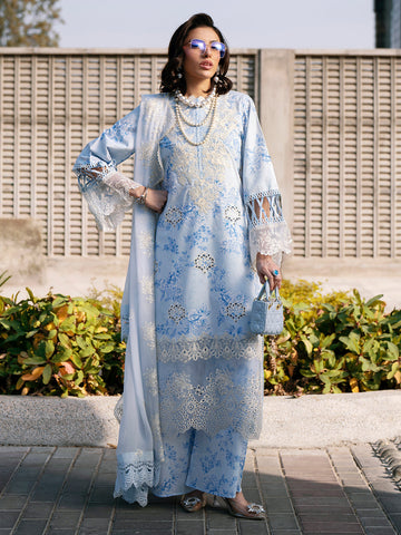 Mahnur | Broadway Luxury Lawn 26 | BW - 001