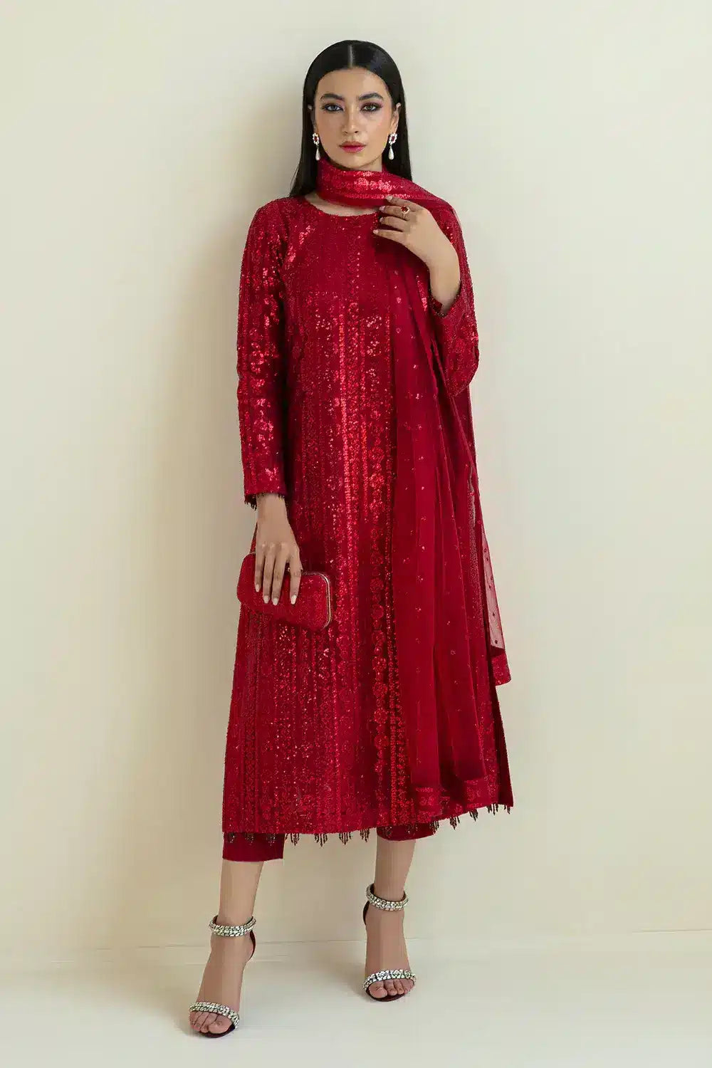 Baroque | Formals Collection | UF-385 - Pakistani Clothes for women, in United Kingdom and United States