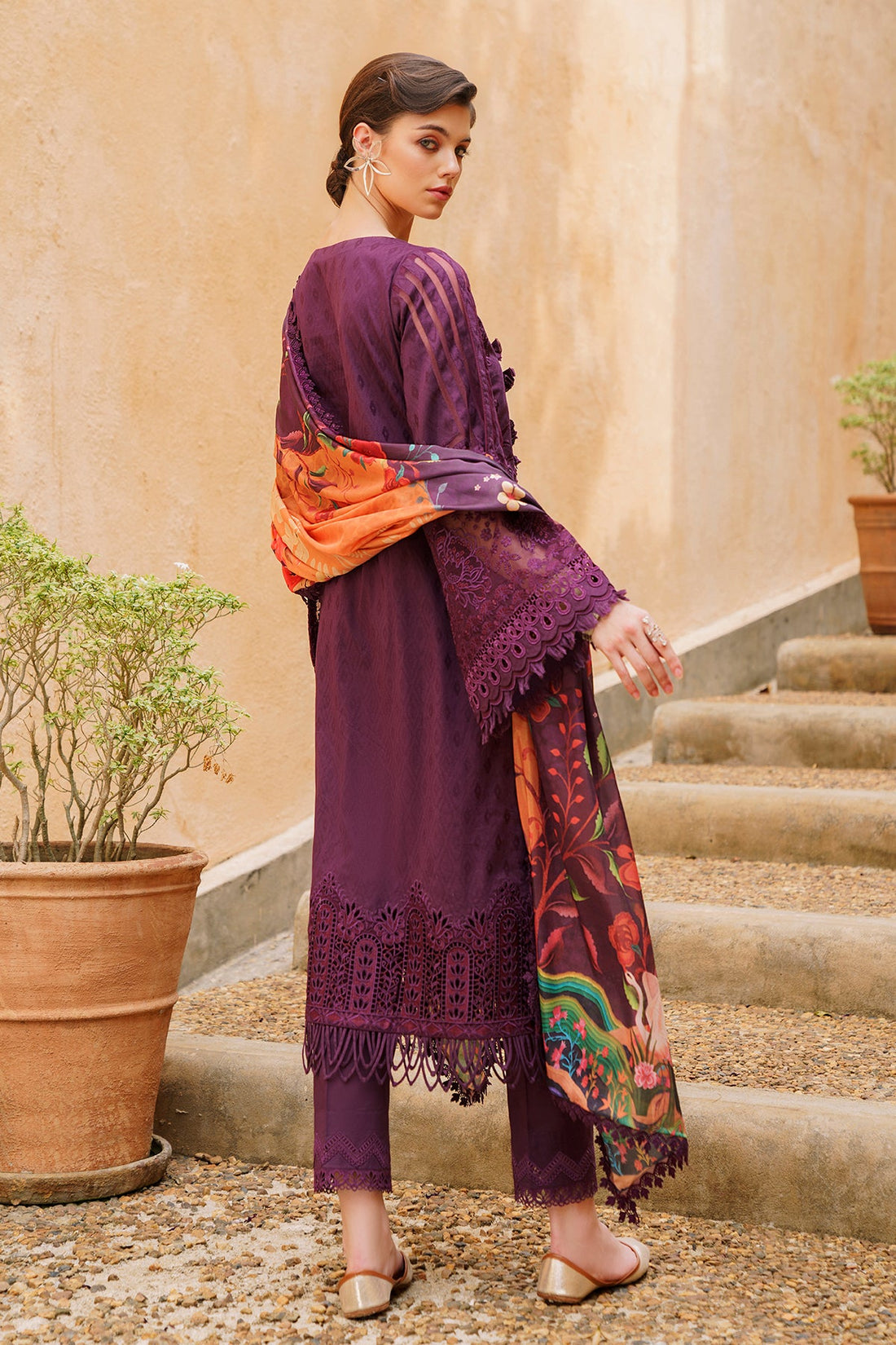 Baroque | Swiss Lawn 24 | SL12-D04 - Pakistani Clothes for women, in United Kingdom and United States