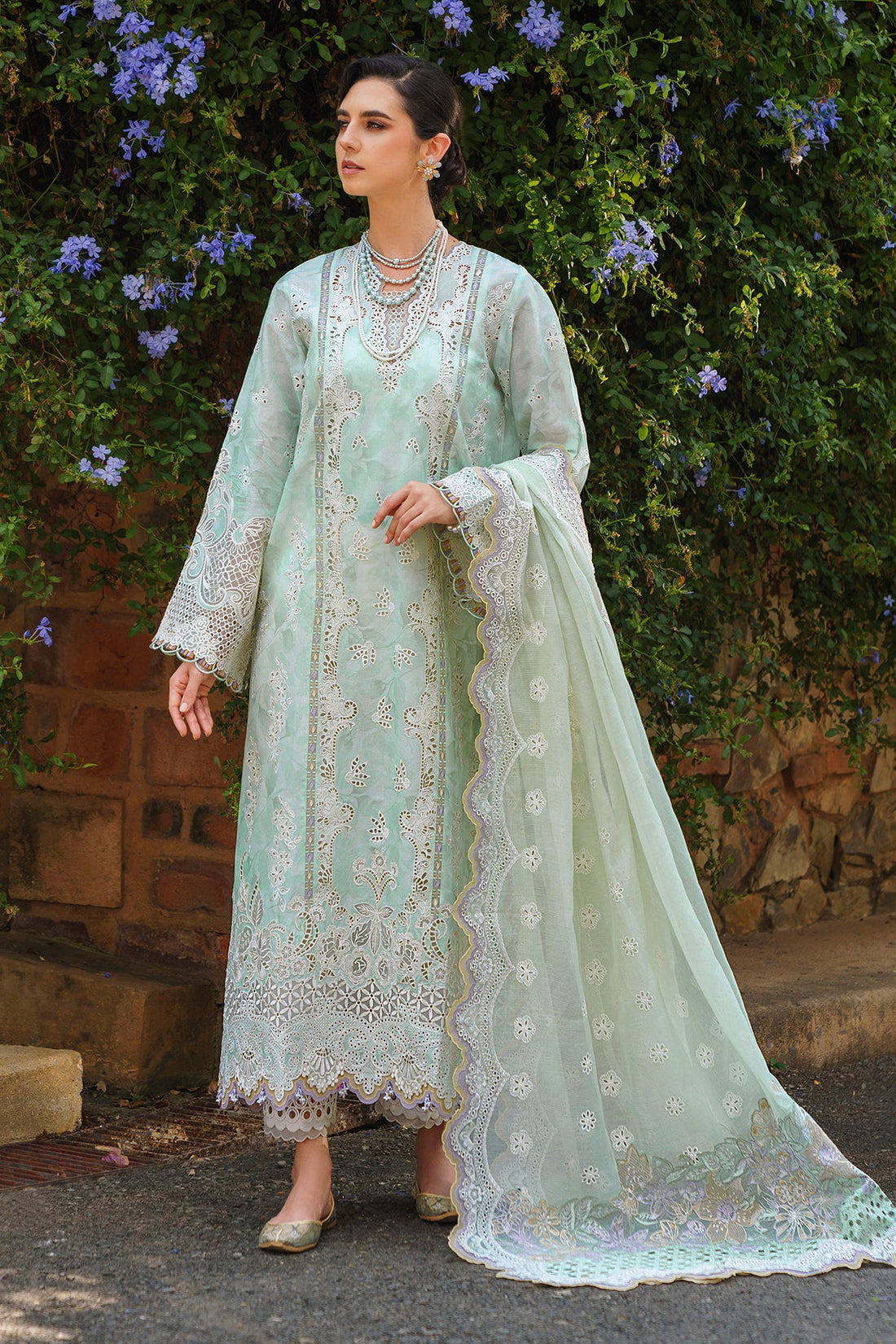 Baroque | Swiss Lawn 24 | SL12-D07 - Pakistani Clothes for women, in United Kingdom and United States