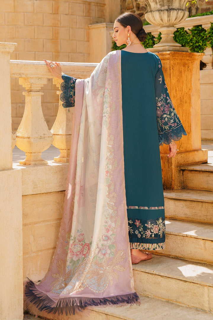 Baroque | Swiss Lawn 24 | SL12-D02 - Hoorain Designer Wear - Pakistani Ladies Branded Stitched Clothes in United Kingdom, United states, CA and Australia