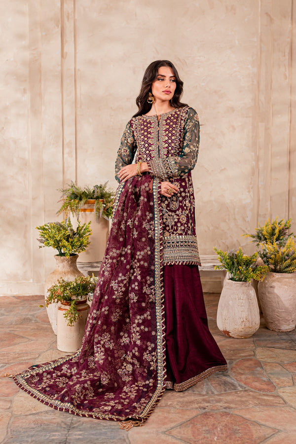 Batik | Desire Formal Dresses | Maahru - Hoorain Designer Wear - Pakistani Ladies Branded Stitched Clothes in United Kingdom, United states, CA and Australia