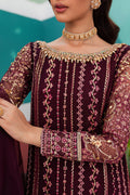 Batik | Desire Formal Dresses | Burgundy Abar - Pakistani Clothes for women, in United Kingdom and United States