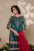 Batik | Desire Formal Dresses | Teal Nousha - Pakistani Clothes for women, in United Kingdom and United States