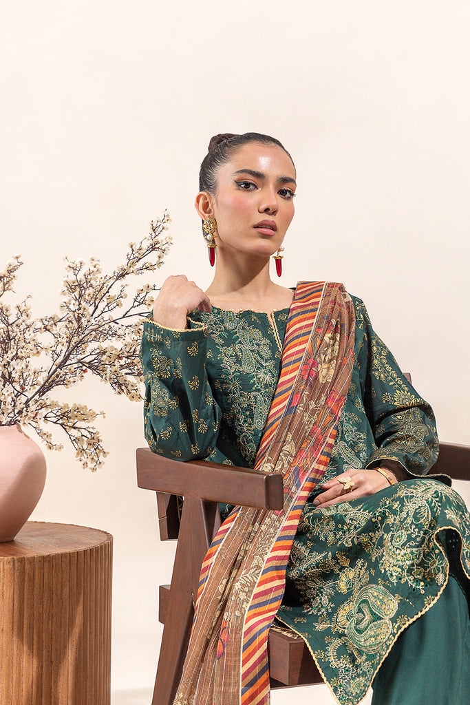 Beechtree | Luxe S’24 | EMERALD SPRUCE - Pakistani Clothes for women, in United Kingdom and United States