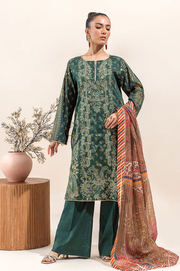 Beechtree | Luxe S’24 | EMERALD SPRUCE - Hoorain Designer Wear - Pakistani Ladies Branded Stitched Clothes in United Kingdom, United states, CA and Australia