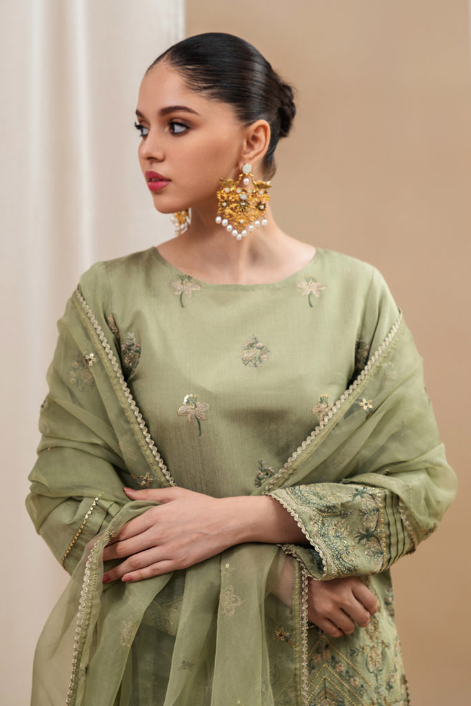 Beechtree | Luxe S’24 | ARTIC SAGE - Pakistani Clothes for women, in United Kingdom and United States