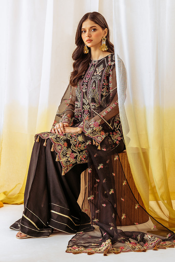 Beechtree | Luxe S’24 | NOIR ELEGANCE - Hoorain Designer Wear - Pakistani Ladies Branded Stitched Clothes in United Kingdom, United states, CA and Australia