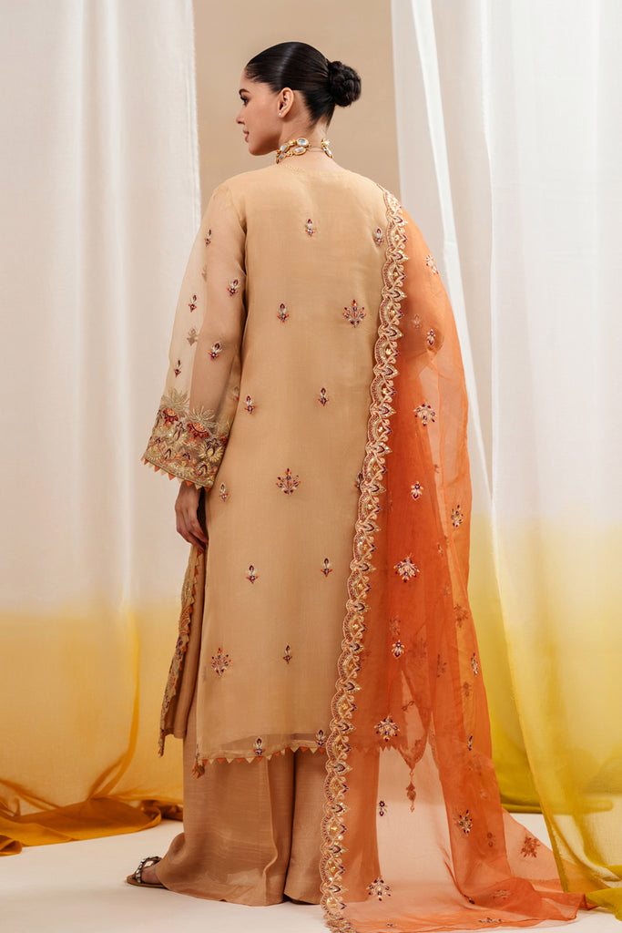 Beechtree | Luxe S’24 | SAFFRON BLOSSOM - Pakistani Clothes for women, in United Kingdom and United States