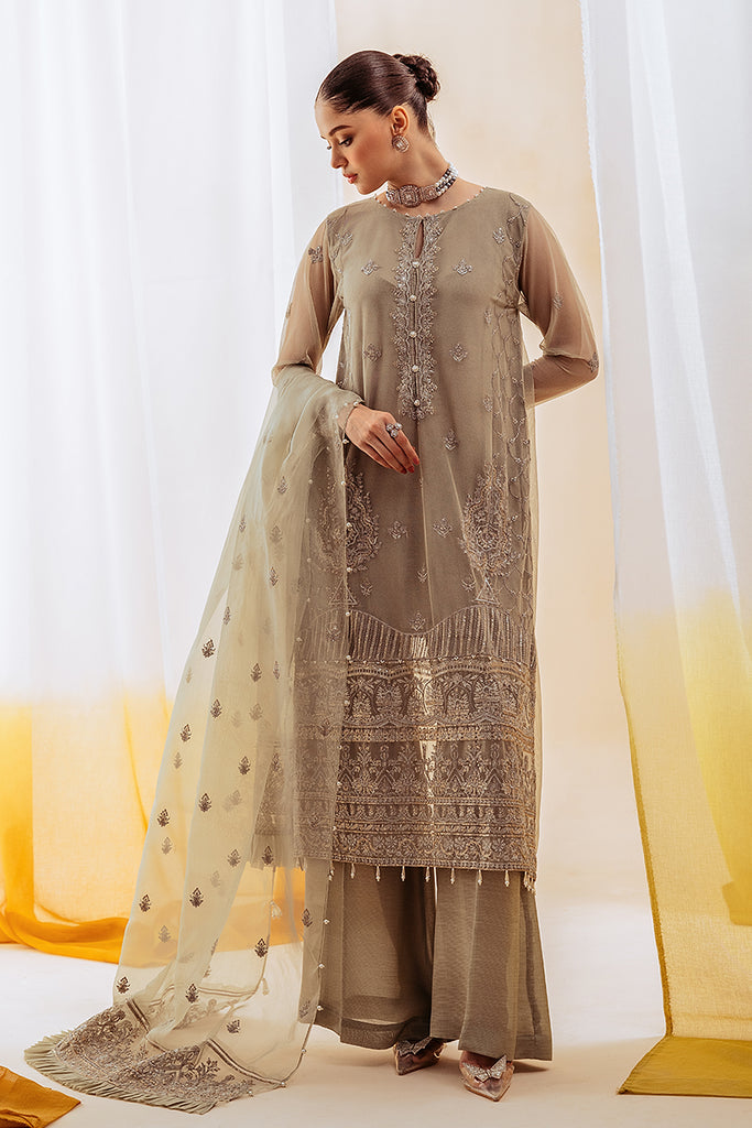 Beechtree | Luxe S’24 | TOURMALINE GREY - Pakistani Clothes for women, in United Kingdom and United States